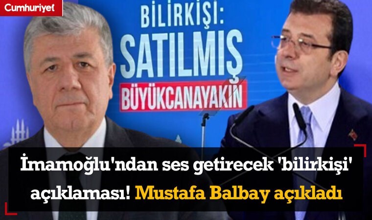'Bilirkişi' skandalı kamuoyuna açıklanmıştı: Balbay sürecin başını Cumhuriyet TV'ye anlatı!